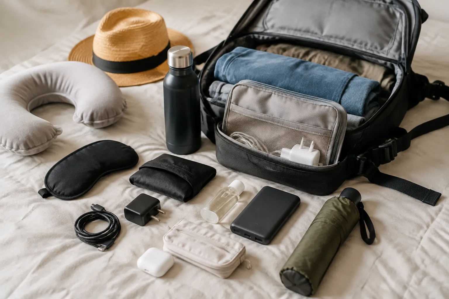 12 acessórios para levar em qualquer viagem sem pesar a mala