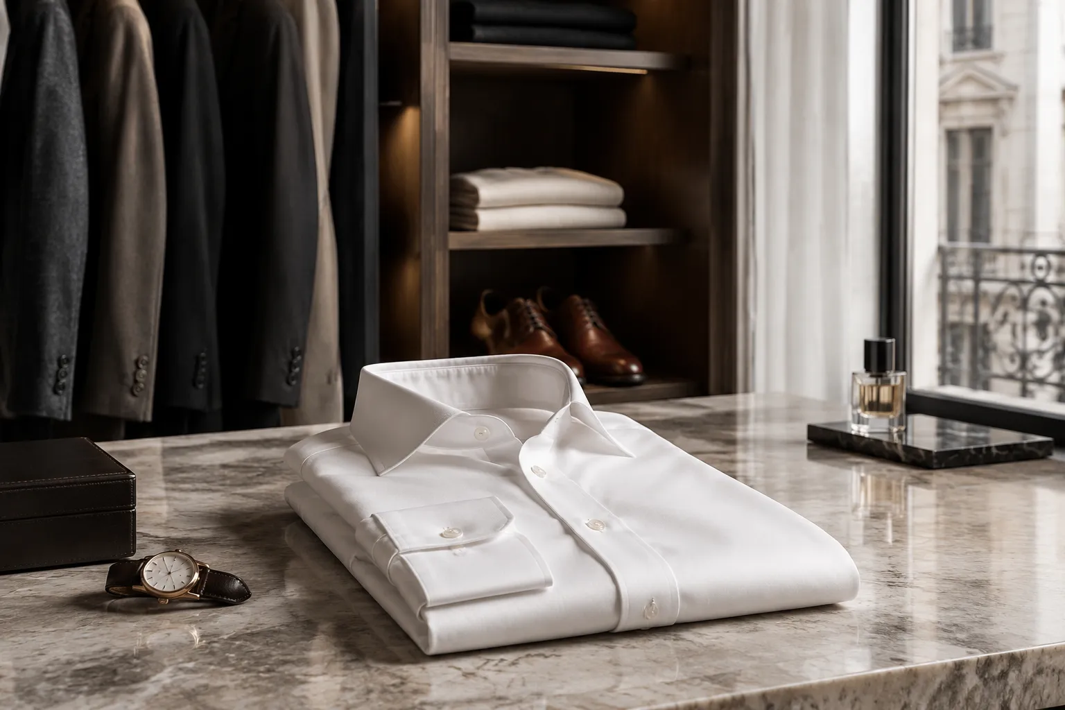 A Camisa Branca: O Pilar Do Guarda-Roupa De Luxo