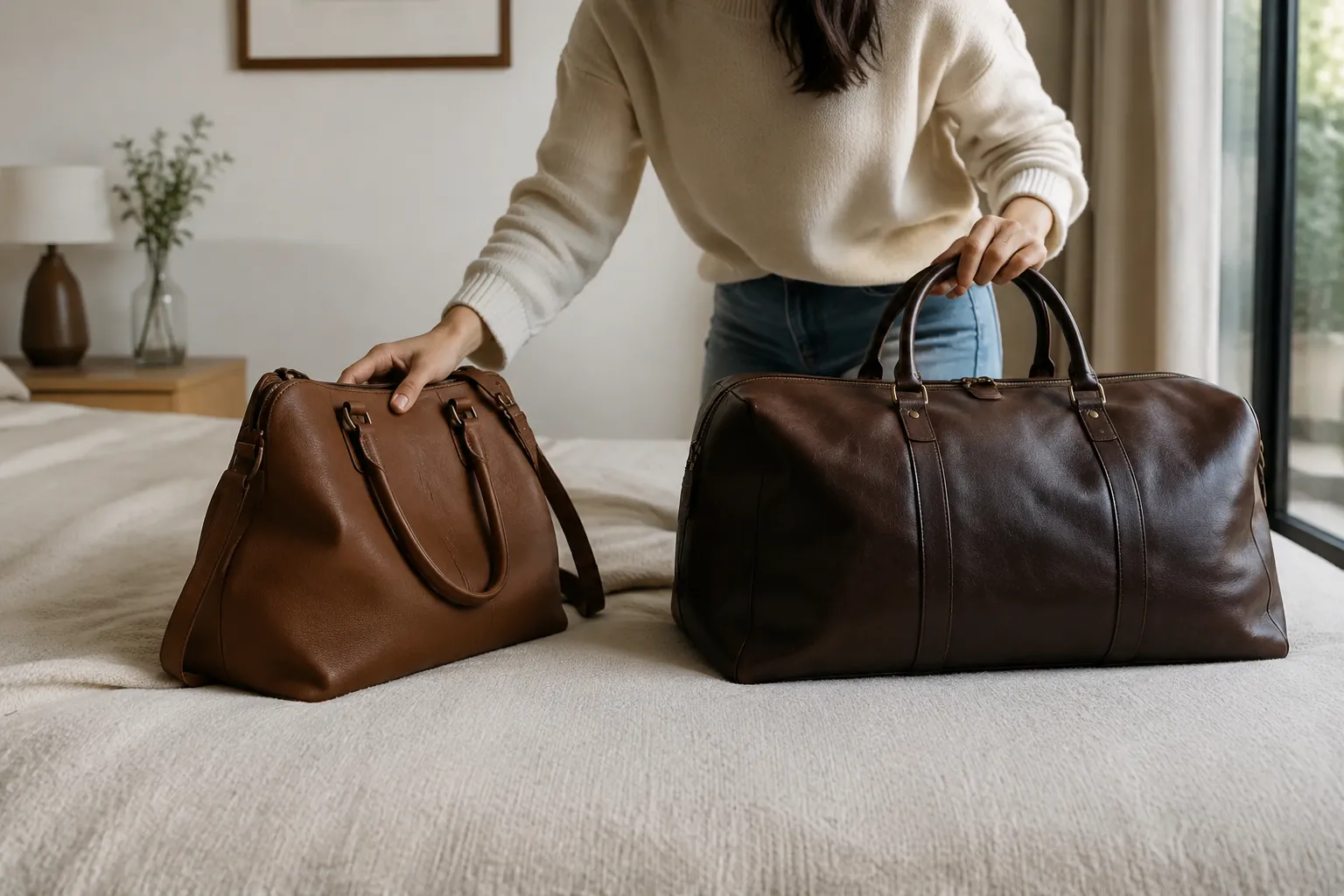 Bolsa média ou grande? O guia prático para acertar na escolha