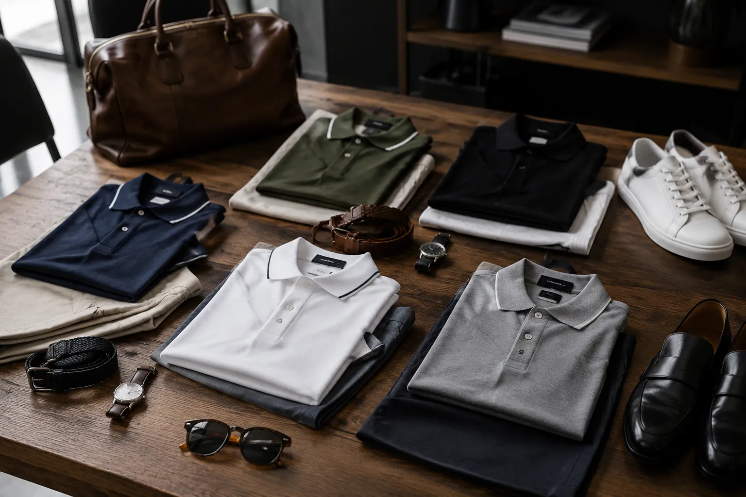 Camisa polo de luxo: 5 combinações que elevam o visual básico