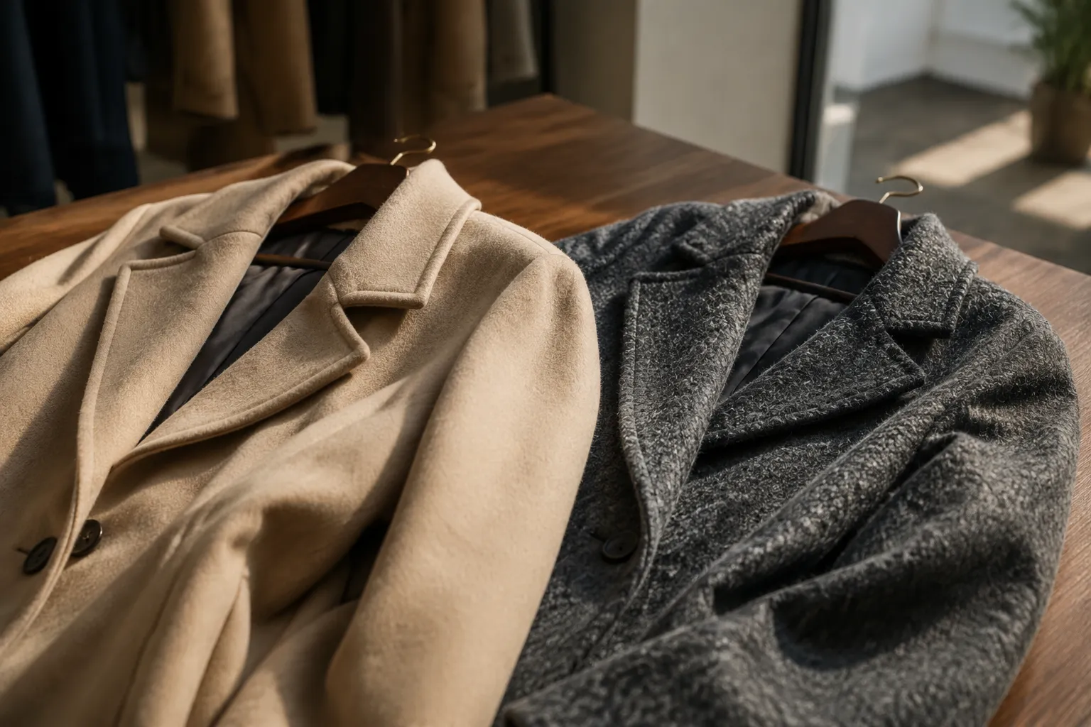Cashmere vs lã: qual sobretudo vale o seu investimento?