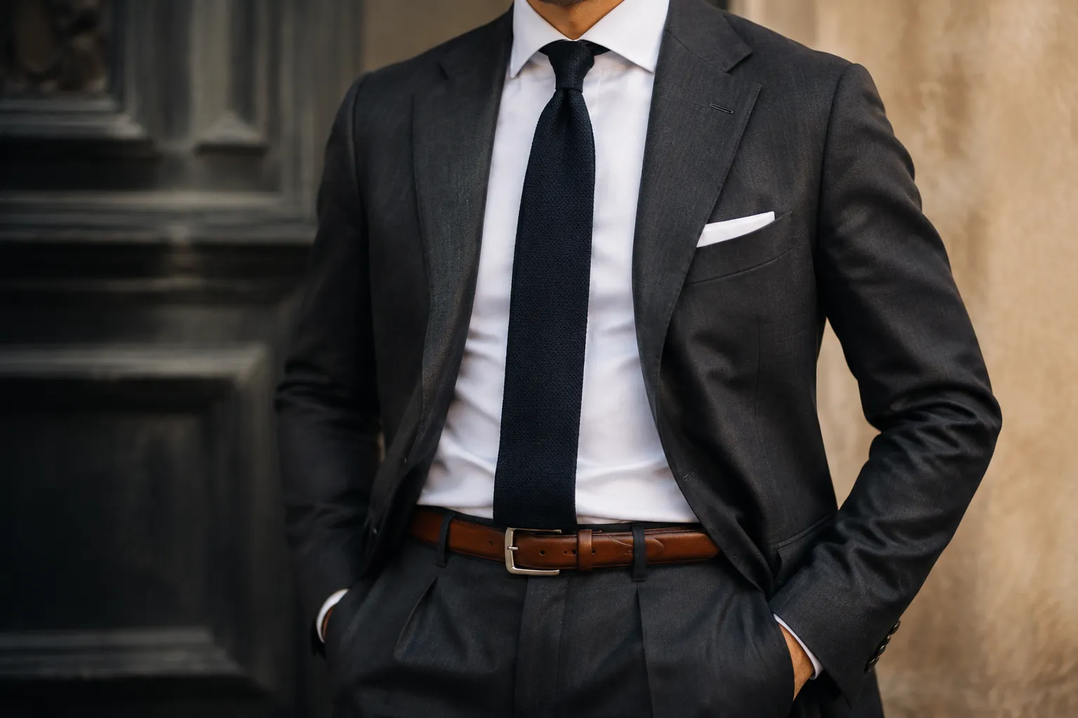 Cinto e terno: a combinação que revela o verdadeiro elegante