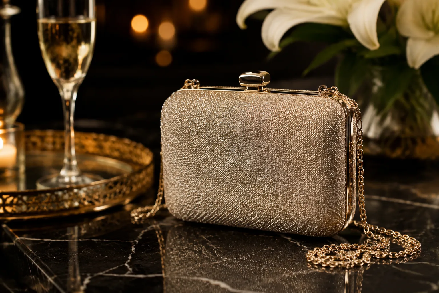 Clutch para festas: pequena no tamanho, enorme na elegância