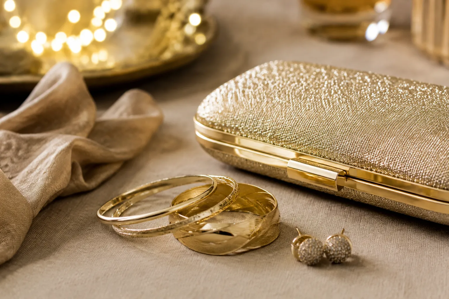 Festa de fim de ano: brilho nos acessórios sem perder a elegância