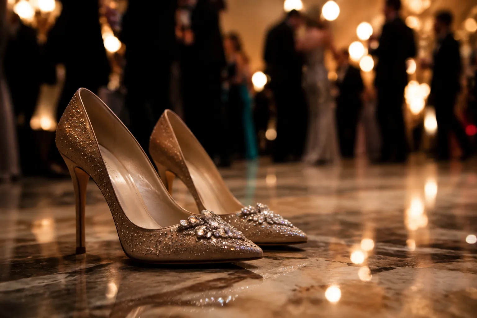 Festa sem salto: os sapatos de luxo que sustentam a noite