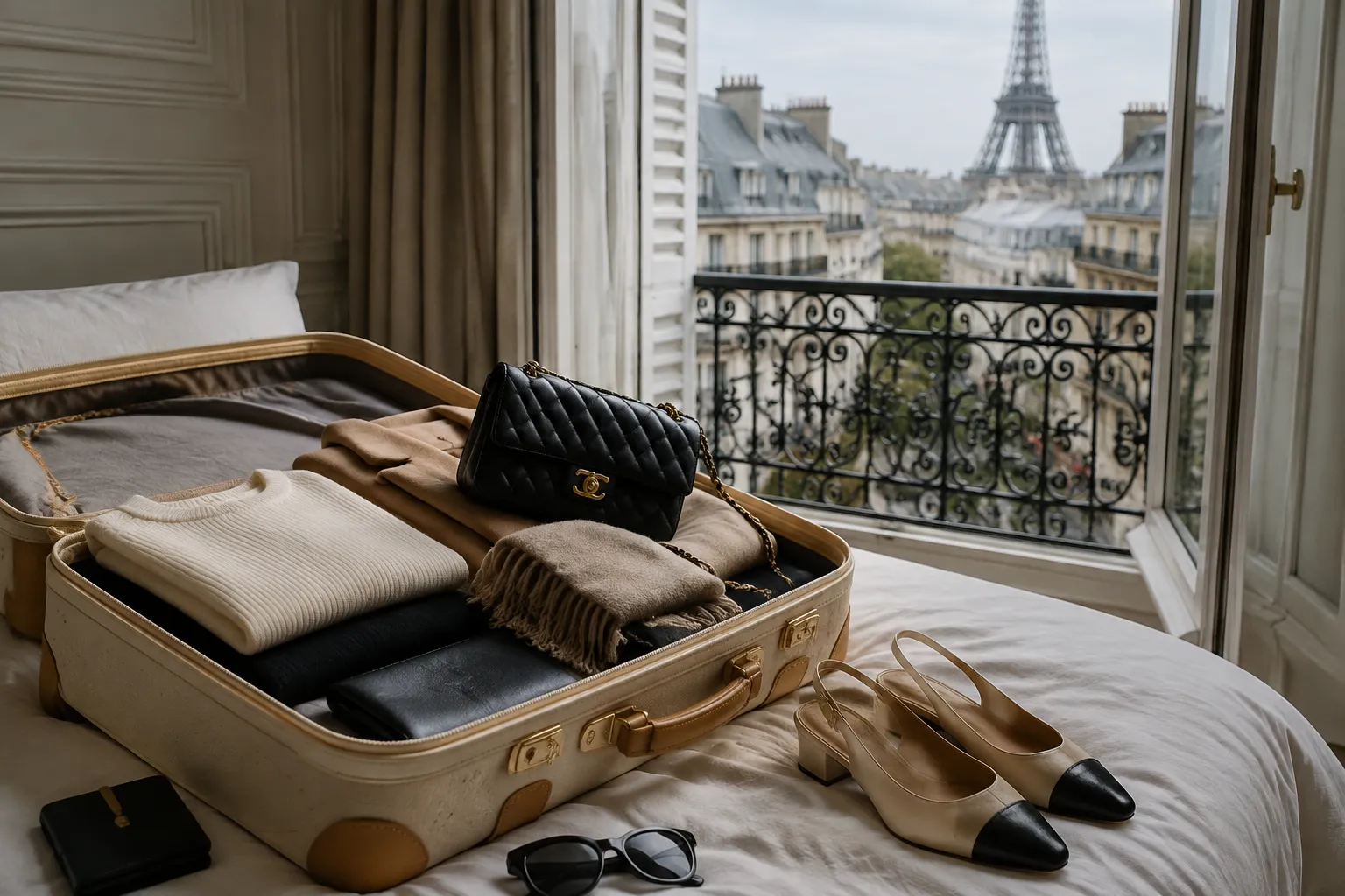 Mala de Final de Semana: Looks de Luxo para Paris em 48 Horas