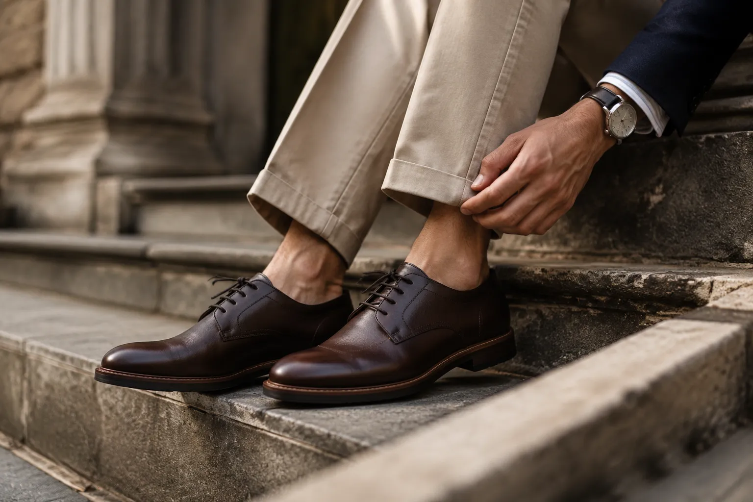 Oxford no look informal: o contraste que eleva o estilo
