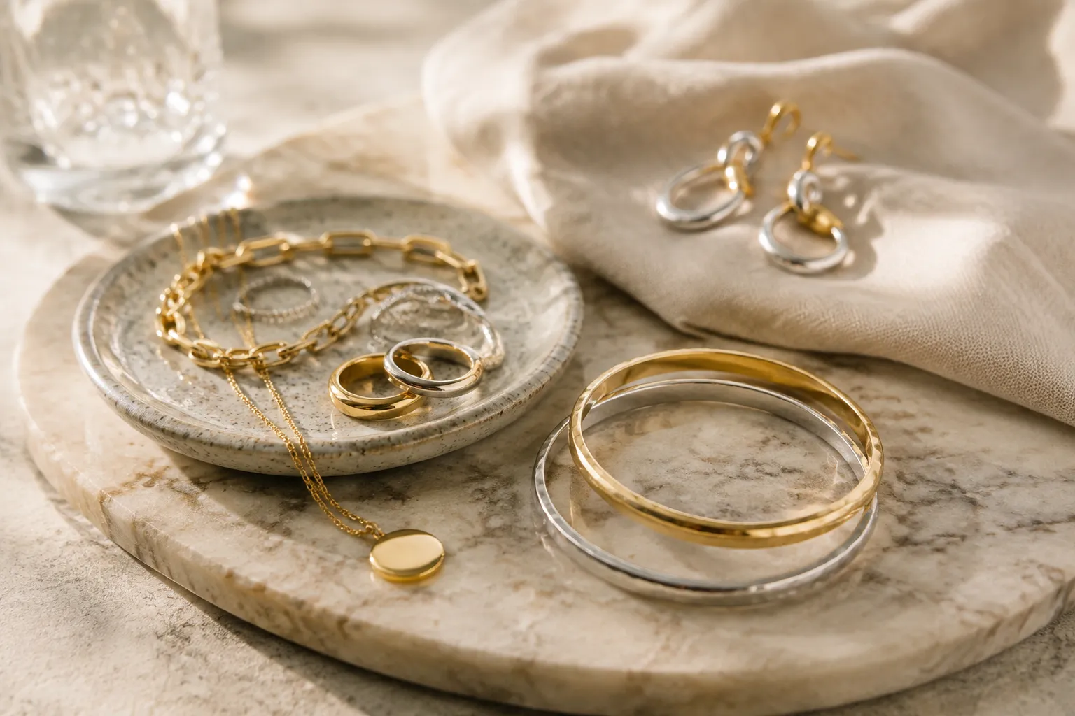 Prata e dourado juntos? Sim! Veja como combinar acessórios sem medo