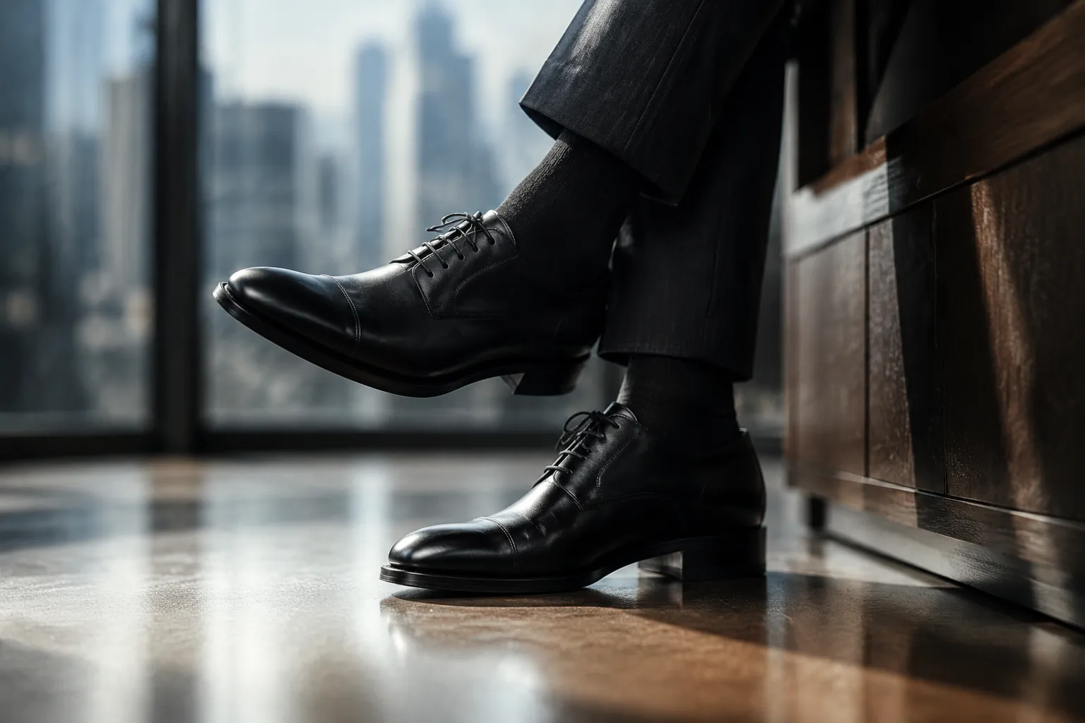 Sapatos de luxo no trabalho: a elegância que fala por você
