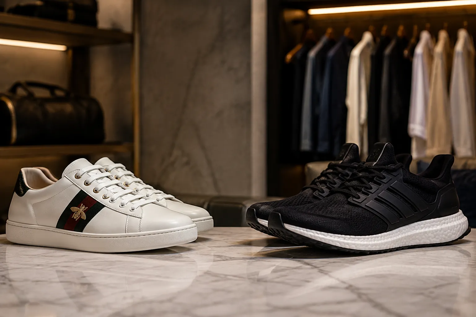 Tênis de luxo ou tênis esportivo? O duelo que define o seu estilo