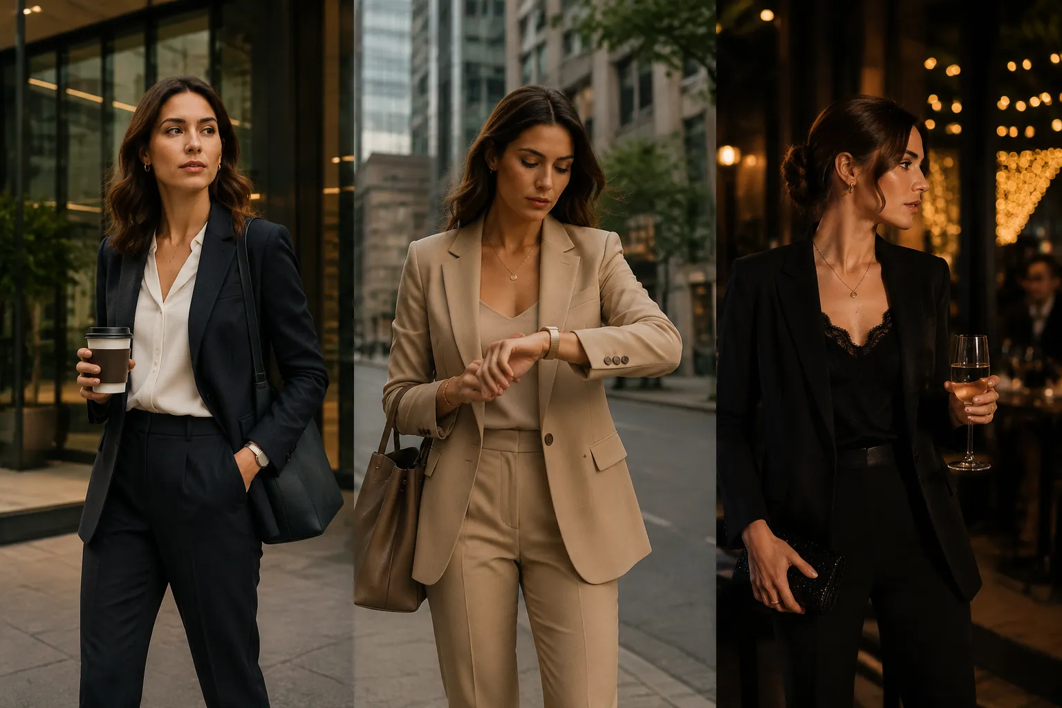 Terno Feminino Em 3 Atos: Do Trabalho Ao Coquetel