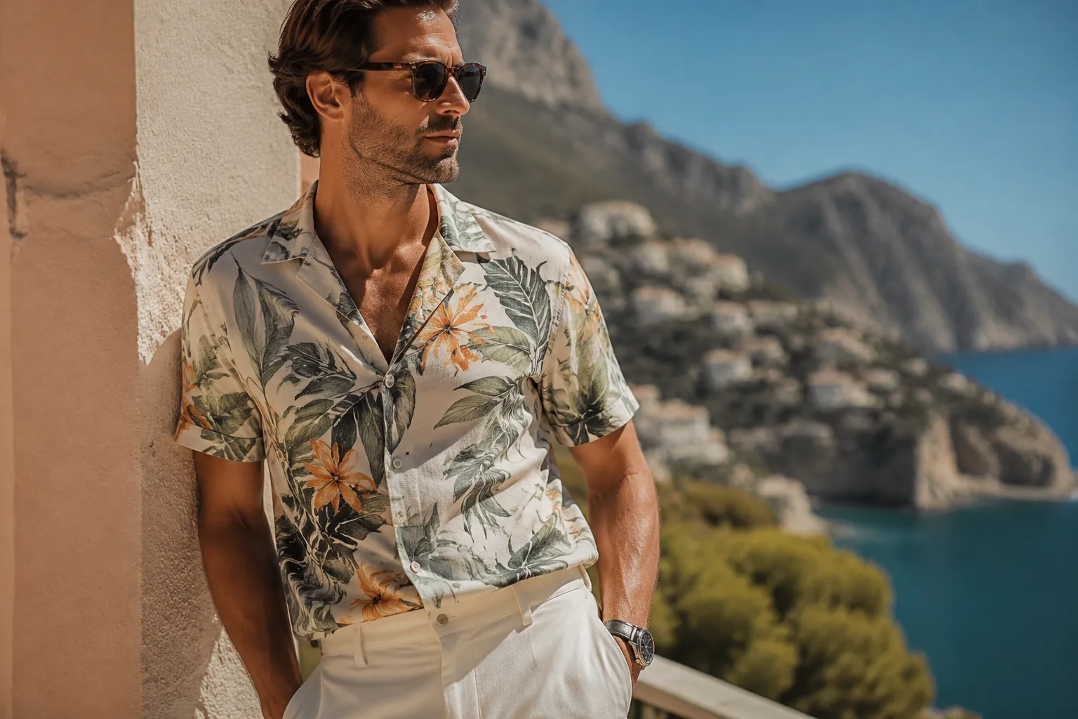 Verão 2026: a camisa havaiana repaginada para o homem elegante
