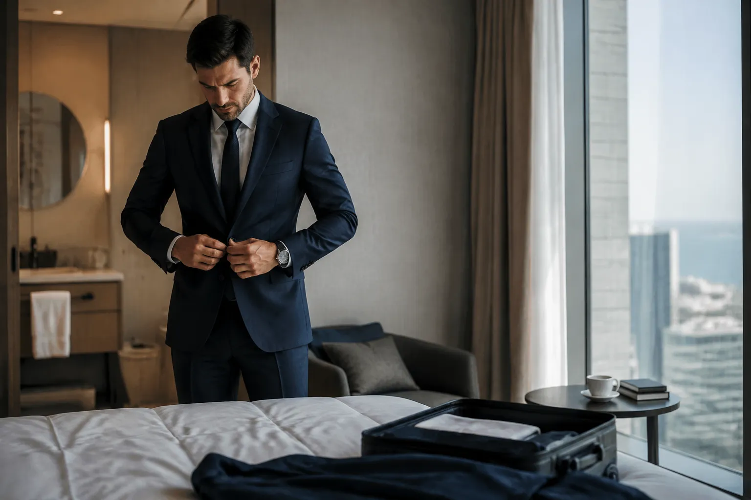Viagem de negócios: o uniforme de luxo que atravessa fusos sem amassar